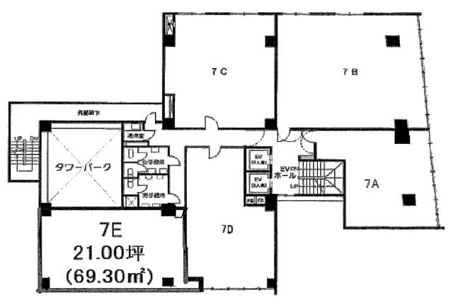 鈴和ビルの間取り