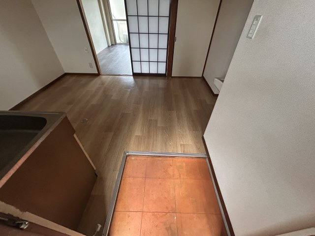 コーポ津川の玄関