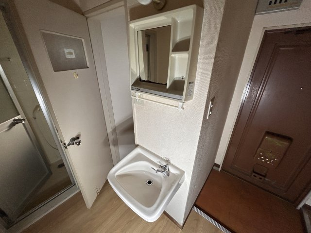 コーポ津川の洗面所