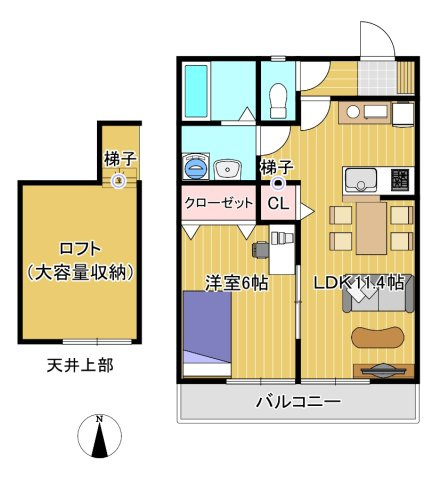 【間取り】 | ファーデンベルク大木町