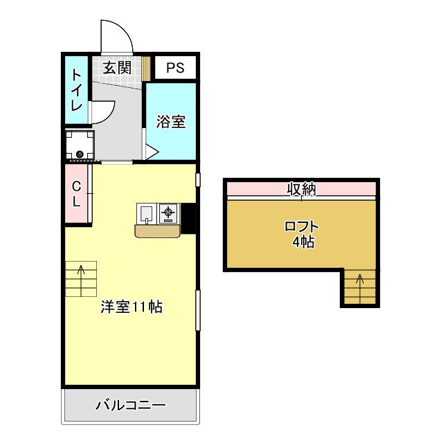 シェラトン赤塚Ⅰの間取り