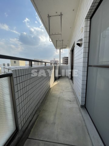 メゾンエスポアールのバルコニー