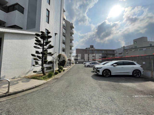 メゾンエスポアールの駐車場