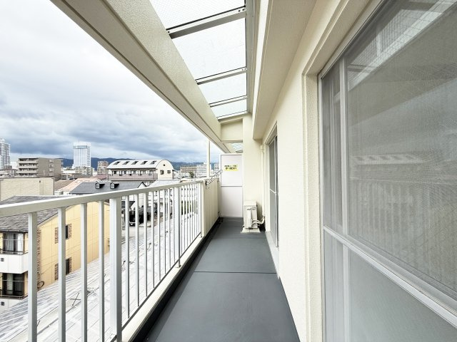 ユートピアⅢのバルコニー