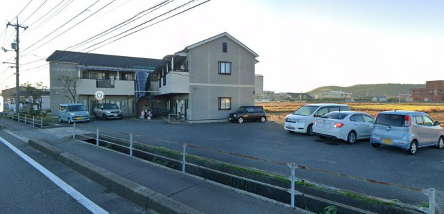 鳥取県東伯郡北栄町田井　一棟アパートの外観