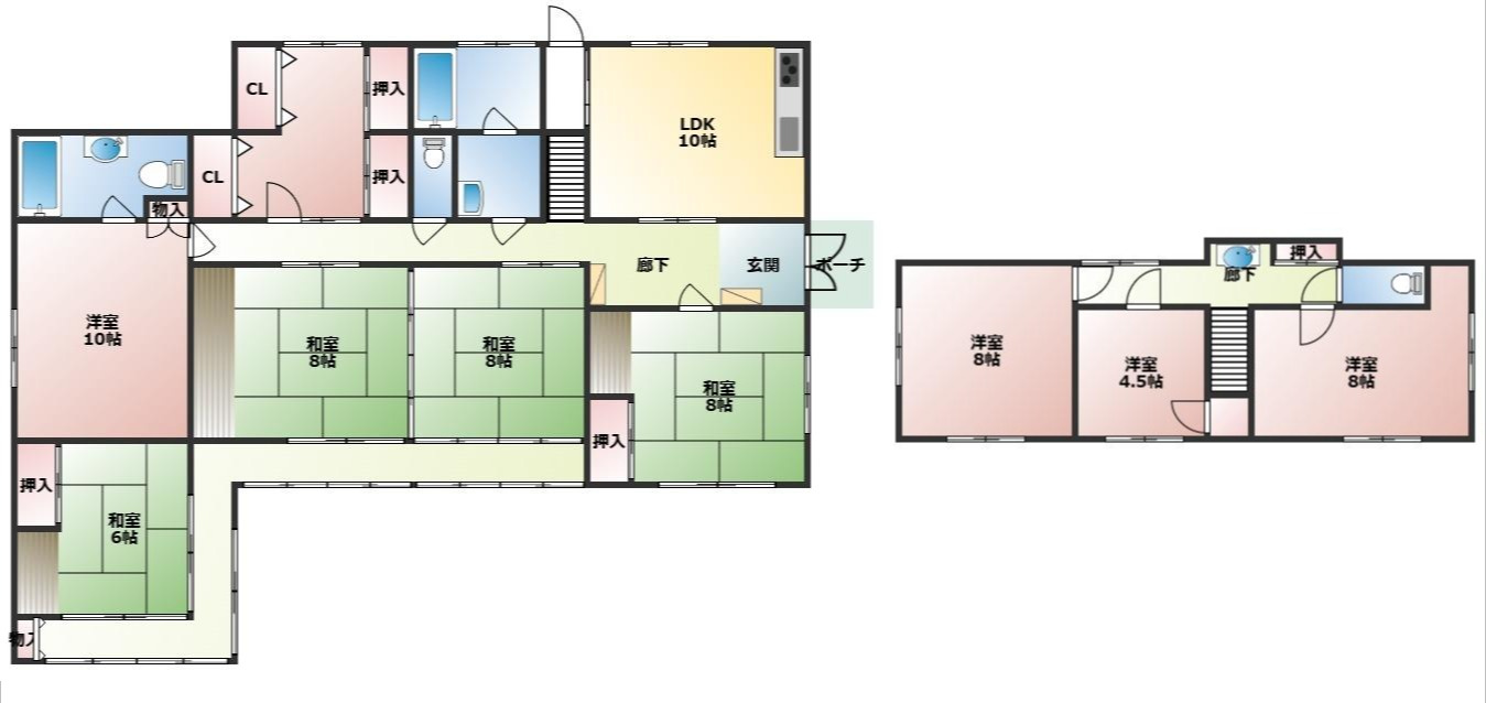 【間取り】の画像