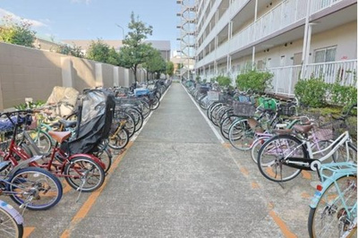 【駐輪場】 | ユニハイム千船1号棟