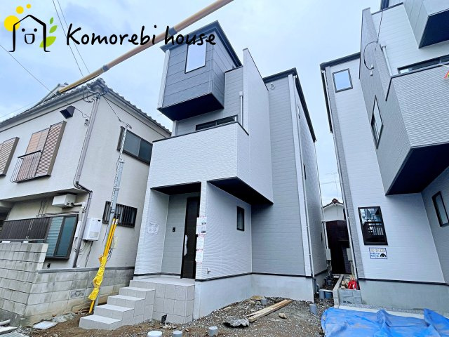 さいたま市北区本郷町　1期　新築一戸建て　リガーレ　02の外観|外観は落ち着いています