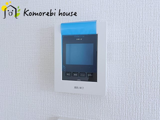 さいたま市北区本郷町　1期　新築一戸建て　リガーレ　02の防犯設備|モニター付インターホンです