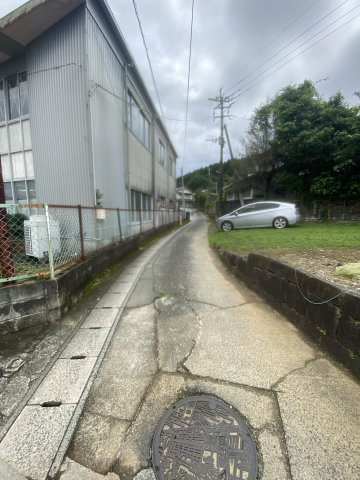 【前面道路含む現地写真】 | 山鹿市石　土地