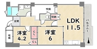 【間取り】 | サンマンション西京極