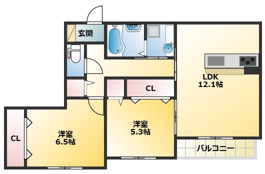 【間取り】 | CASA　SEON