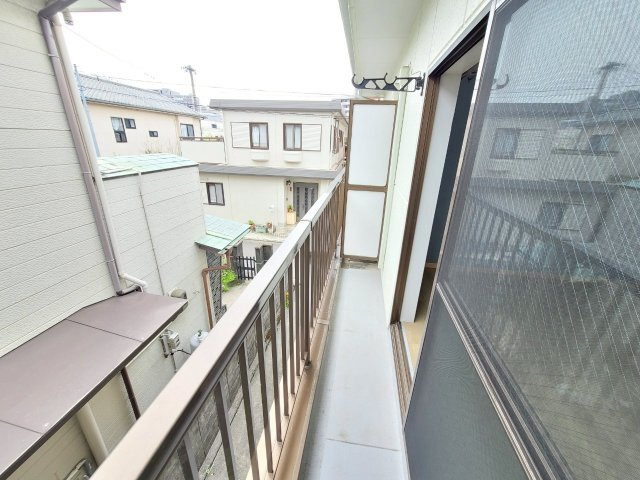 パークハイム米倉のバルコニー