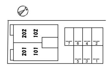 【区画図】 | アビタシオン