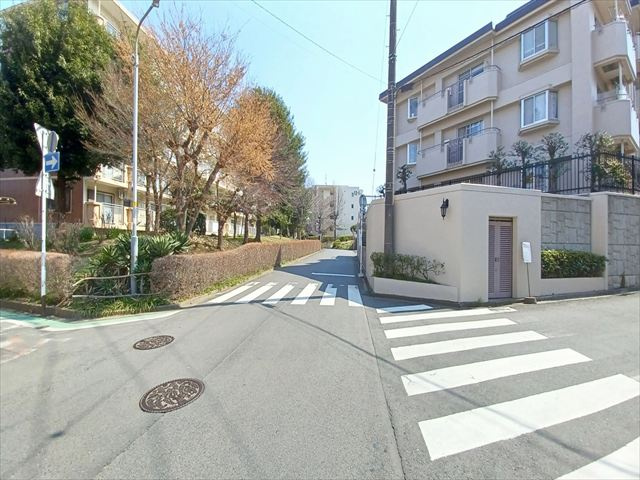 ザ・ステイツみずほ台の周辺|西側道路