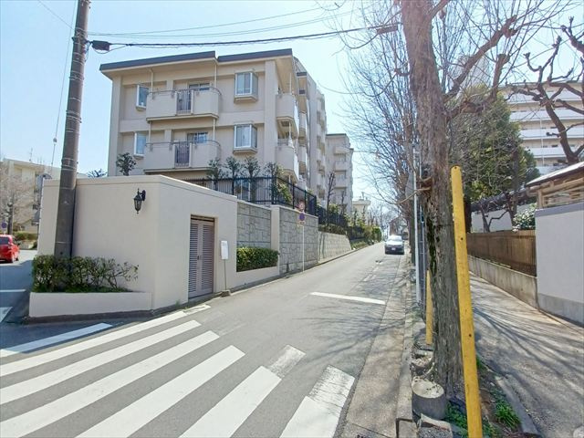 ザ・ステイツみずほ台の周辺|西側道路