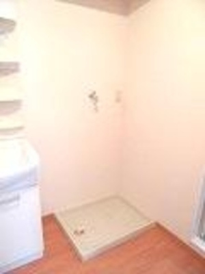 【洗面所】 | ディアコート札場 A棟 | 室内洗濯機置場