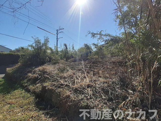 宇城市松橋町両仲間の売地の外観