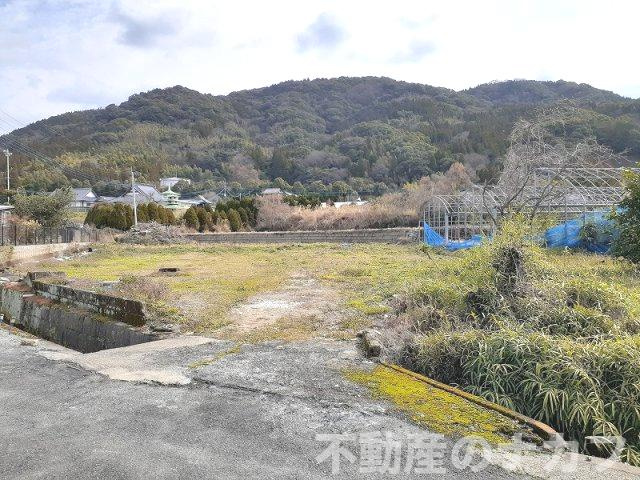 宇城市小川町中小野の売地の外観