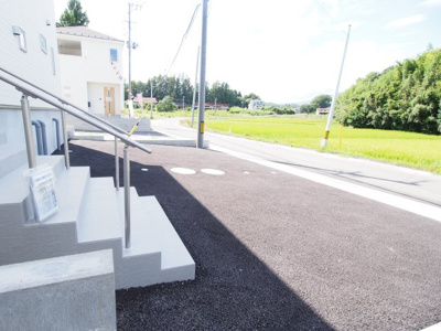 【駐車場】 | Cradle garden　本宮市青田第１　１号棟