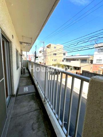 小西マンションのバルコニー