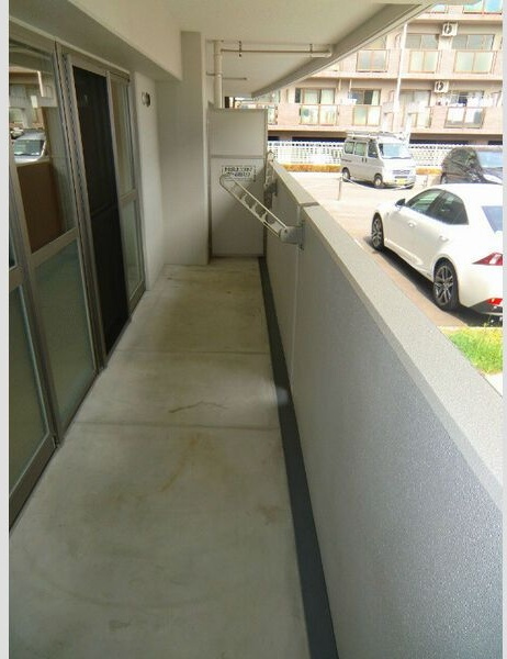 グランデ紫陽花のバルコニー