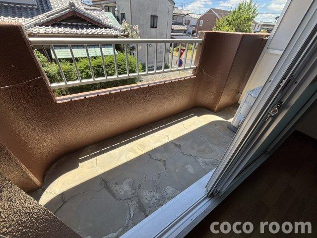 ソレイユⅢのバルコニー