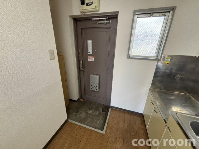 ソレイユⅢの玄関