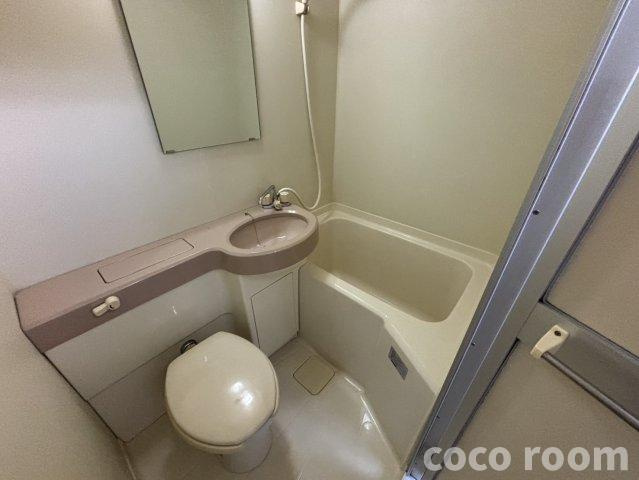 ソレイユⅢの浴室