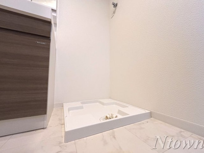 【設備】 | S-RESIDENCE池下西 | 洗濯機置き場です