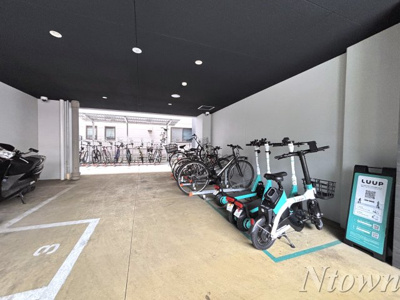 【その他共用部分】 | S-RESIDENCE池下西 | 駐輪場です