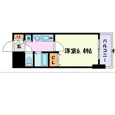 プレサンス大須観音駅前サクシードの間取り