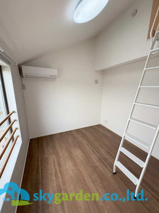 茅ヶ崎市浜之郷　新築戸建　全１棟１号棟の洋室|落ち着いた色調の洋室です