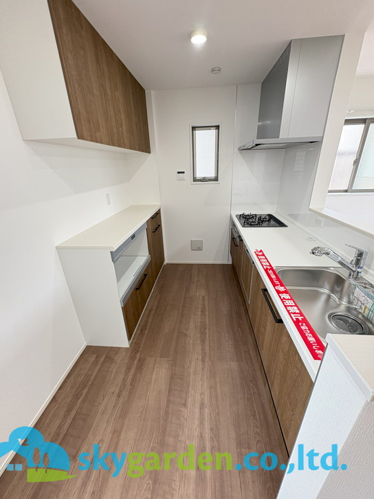 茅ヶ崎市浜之郷　新築戸建　全１棟１号棟のキッチン