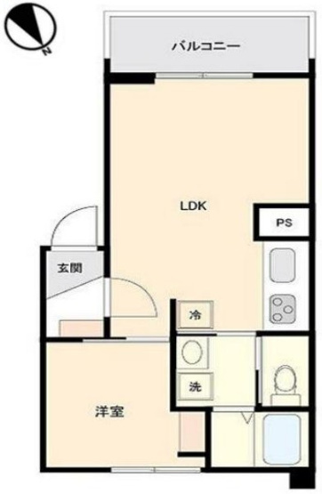 【間取り】 | 三田巣鴨コーポ