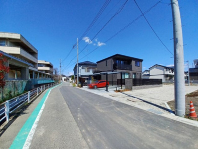 【前面道路含む現地写真】 | 熊谷市末広3丁目 2080万 土地②