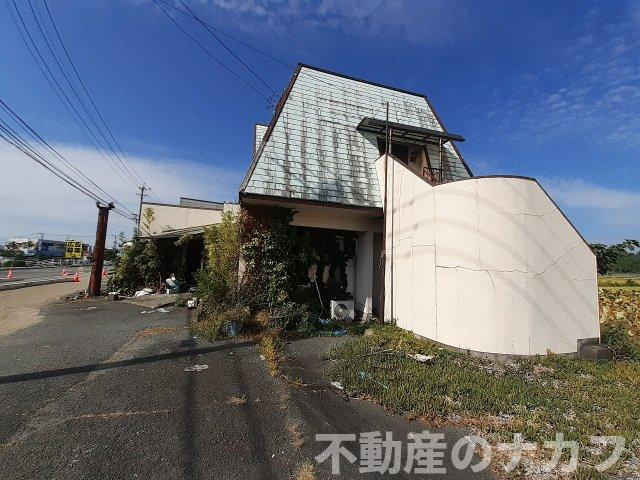 宇城市松橋町両仲間の売地の外観