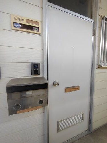 ディアハイム南柏の玄関