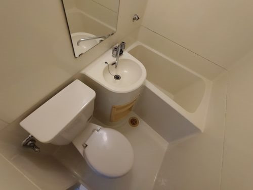 ディアハイム南柏の浴室