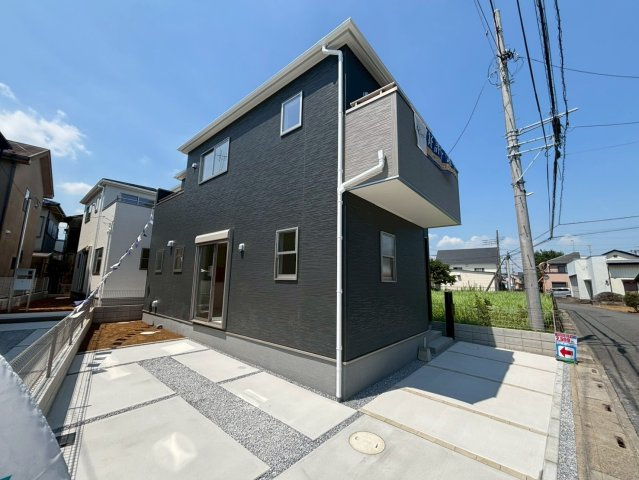 北葛飾郡松伏町　松伏　新築戸建　全2棟の前面道路含む現地写真|前面道路含む現地写真です