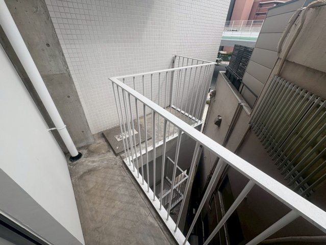 アーバンフラッツ湊町のバルコニー