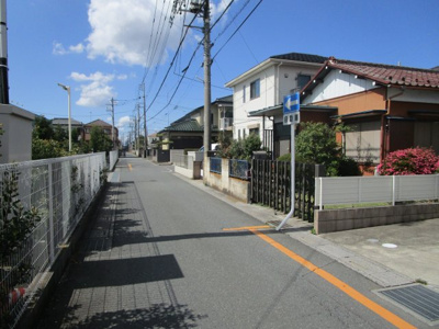【前面道路含む現地写真】 | 桶川市末広　売地