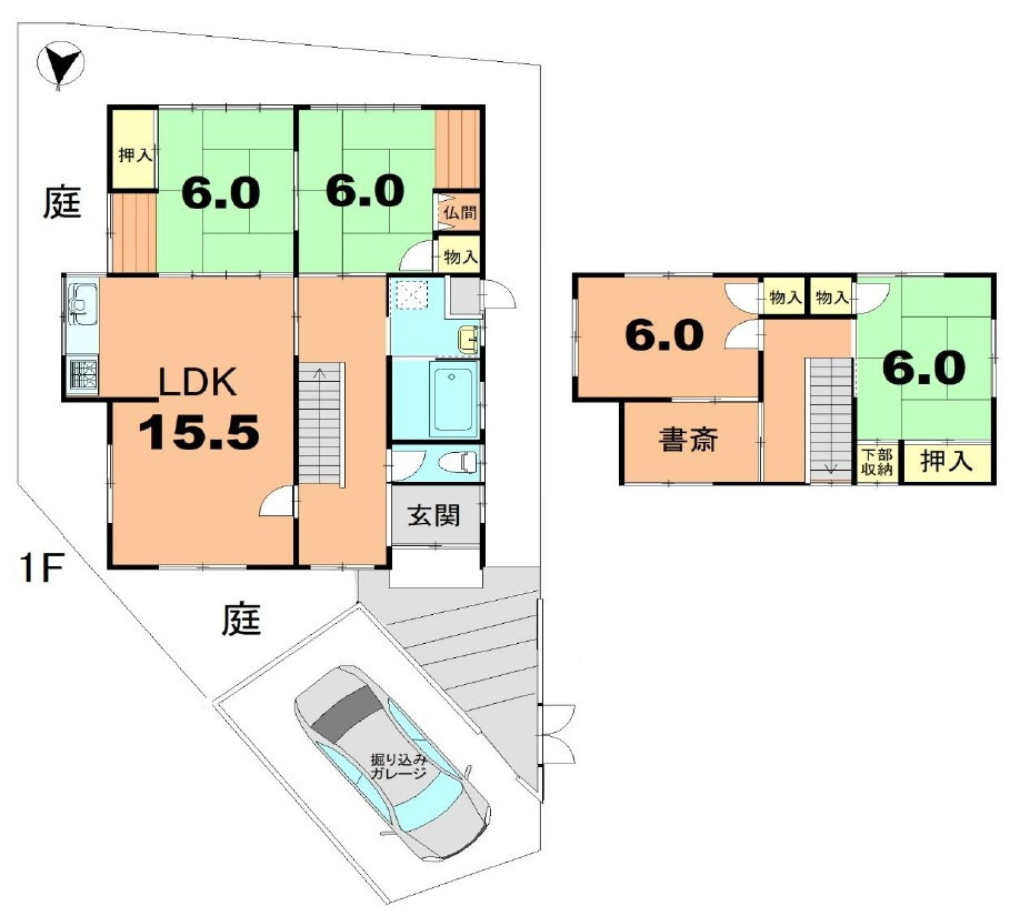 栗東市小野　中古戸建て