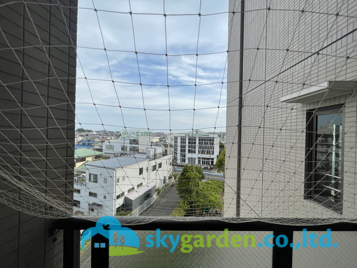 ダイアパレス茅ヶ崎南湖のバルコニー