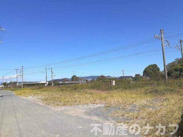 宇城市松橋町南豊崎の売地の外観