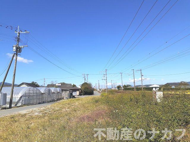 宇城市松橋町南豊崎の売地の外観