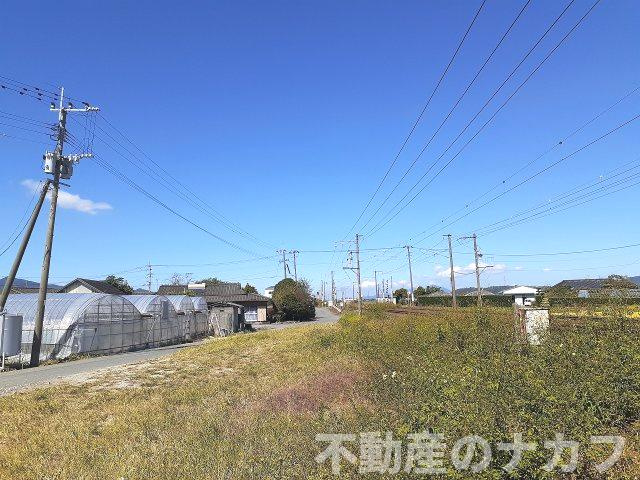 宇城市松橋町南豊崎の売地の外観