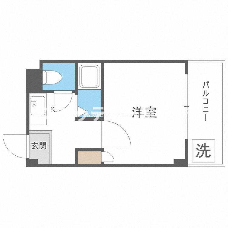 ベルフレージュ住吉の間取り