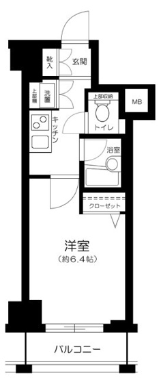 【間取り】 | ステージファースト巣鴨