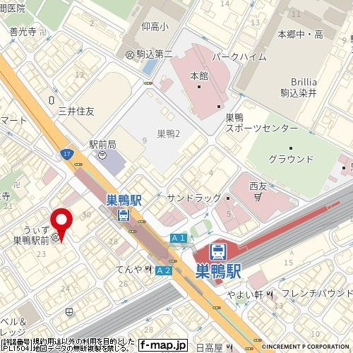 【地図】 | ステージファースト巣鴨